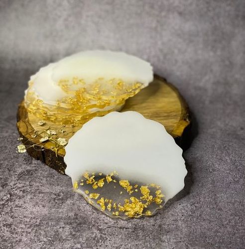 Gold Magic, Epoxy Resin Coasters