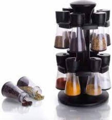 Revolving spice rack set of 12 