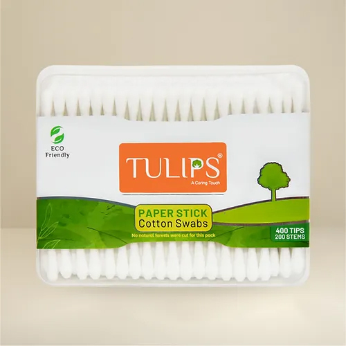 200 Sticks Eco Friendly Cotton Buds Swabs Box