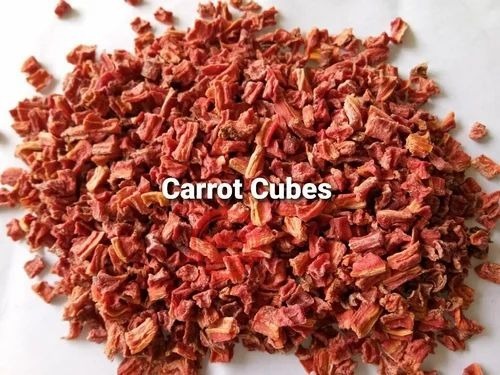 Dehydrated Carrot Cube
