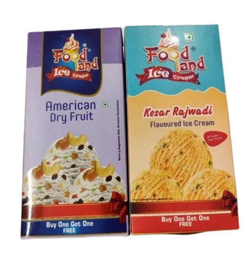 Printed Ice Cream Packaging Box