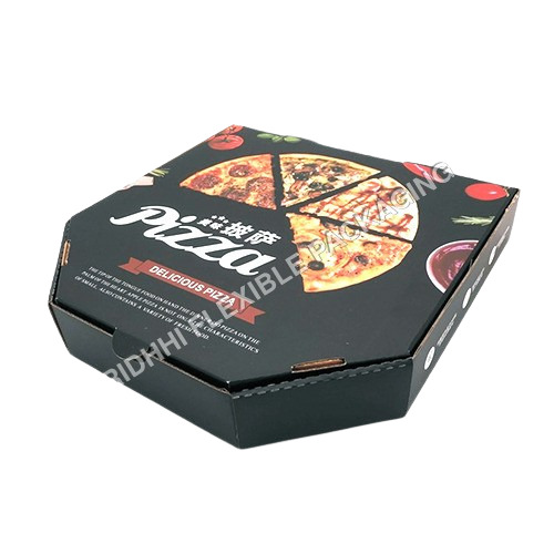Lightweight And Portable Square Shape Solid Corrugated Pizza Packaging Box