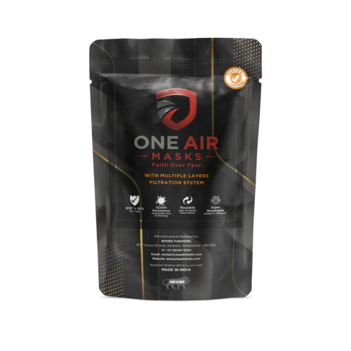 Mask Packing Pouch with Zipper