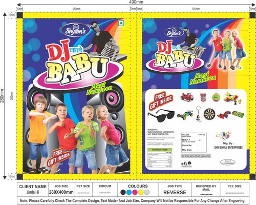 Moong Dal Packaging Pouches