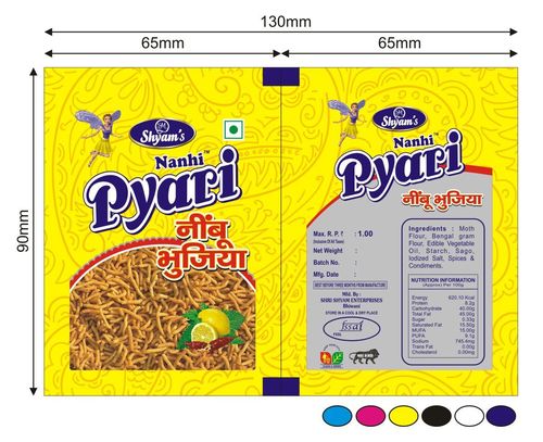Bhujiya Packaging Pouches