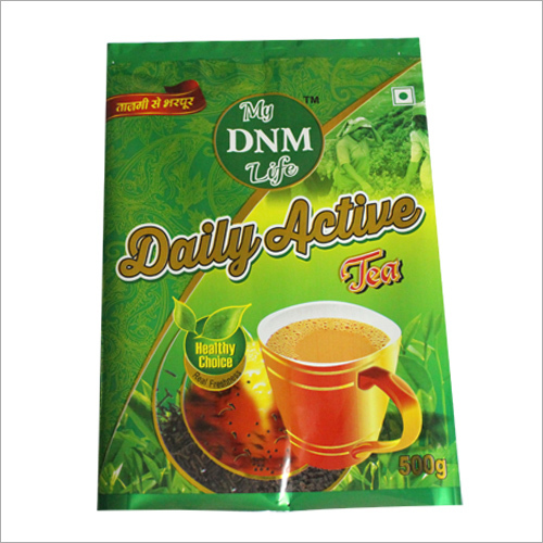 Daily Active Tea Printed Pouches