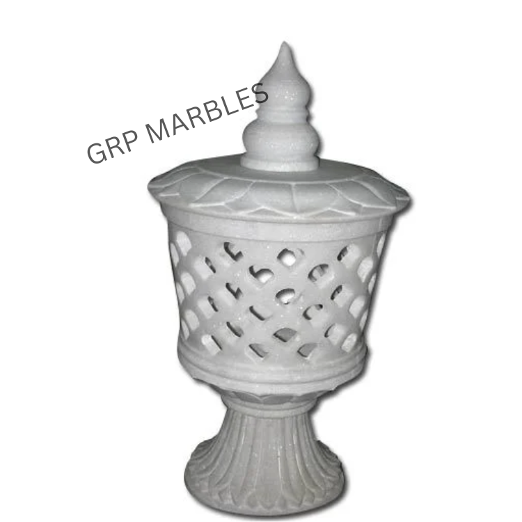 White Marble Lamp