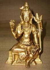 Brass And Bronze Lord Shiva Statue (Himalayayogi)