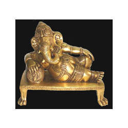 Ganesh Lying With Pillow