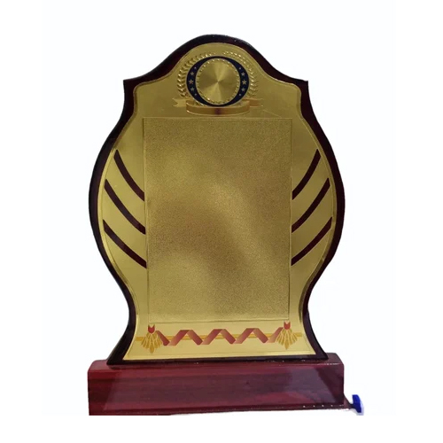 Wooden Cricket Trophy