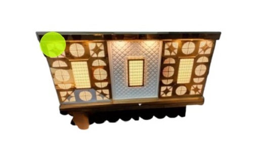 Decorative Stainless Steel Catering Led Counter