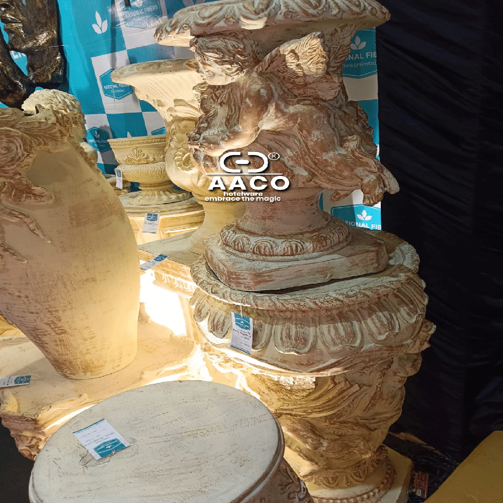 Garden-Modern-Ornament-Marble-Flower Pot