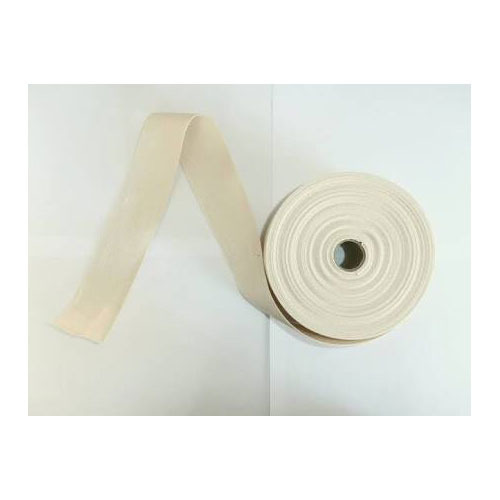 Plain Pattern Soft Cloth Made Roll Packed Cotton Tape For Field Coil Industries