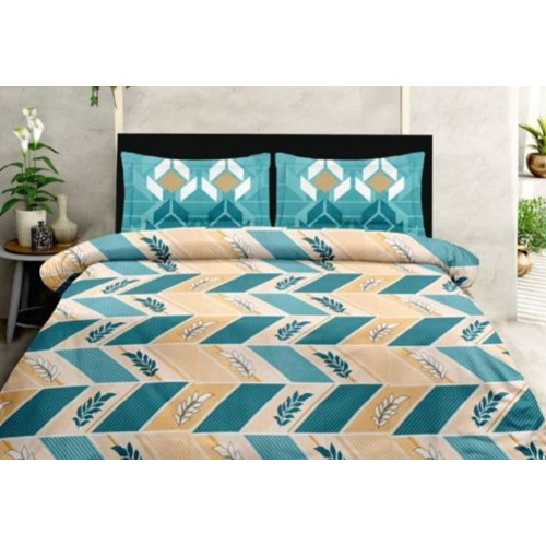 King Size Printed Cotton Bedsheet