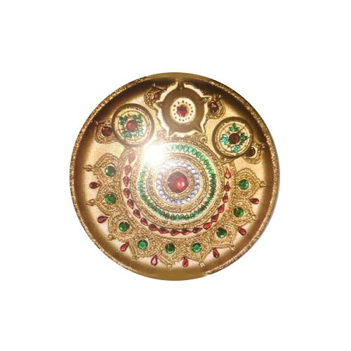Gold Plated Pooja Thali 