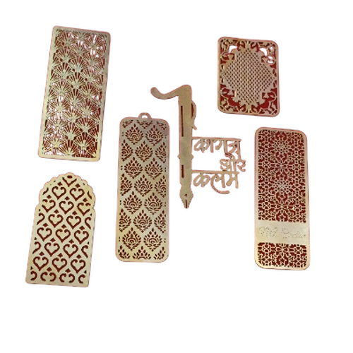 Brass Metal Bookmark