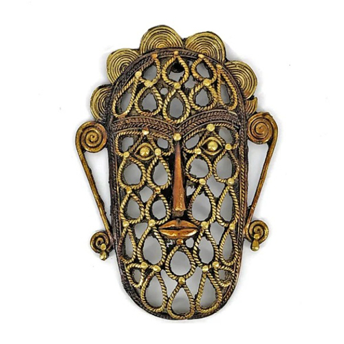 Traditional Dhokra Art Mask