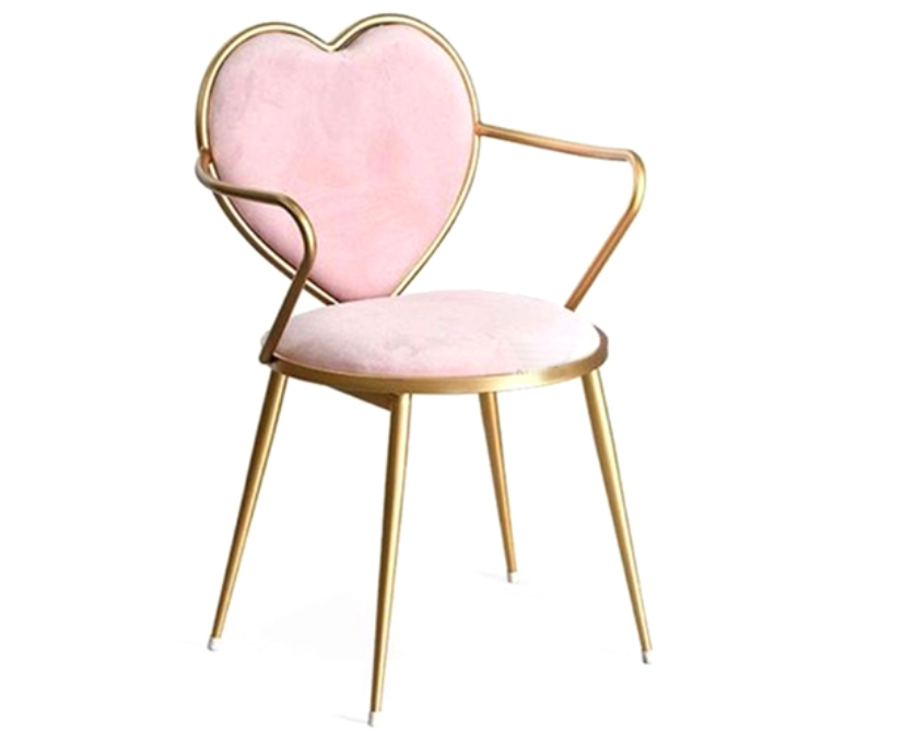 Iron Heart Shaped Chair