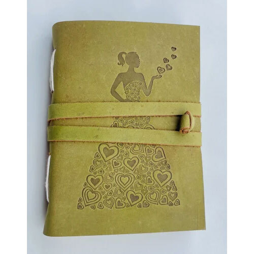 Loveing princess Embossed Leather Journal