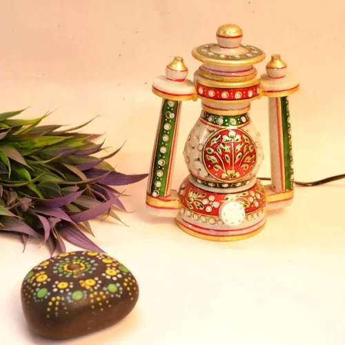 6 Inch Handcrafted Marble Lantern
