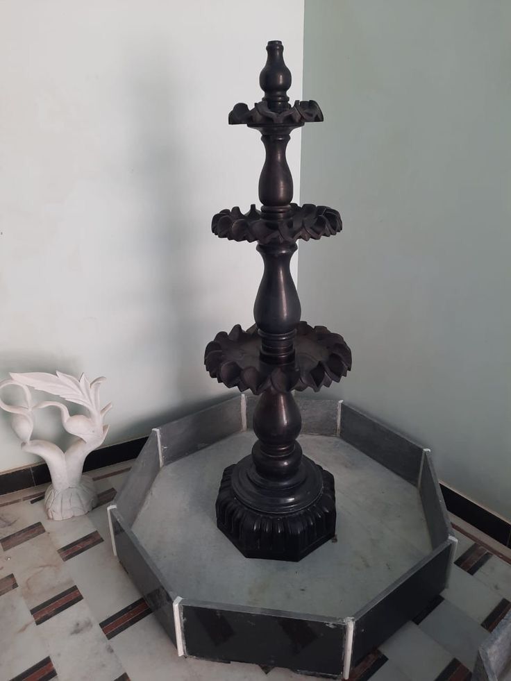 White Marble Outdoor Fountain