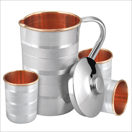 Steel Copper Lemon Set