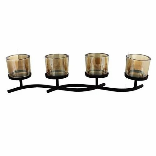 Iron Candle Holder