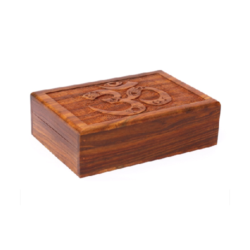 7 x 5 x 2 inch Carving Design Jewellery Box