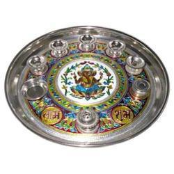  Meenakari Pooja Thali