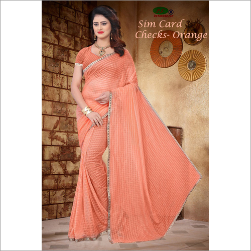 Filament Polyester Saree