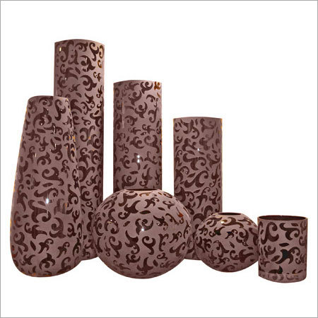 Designer Wooden Flower Vases