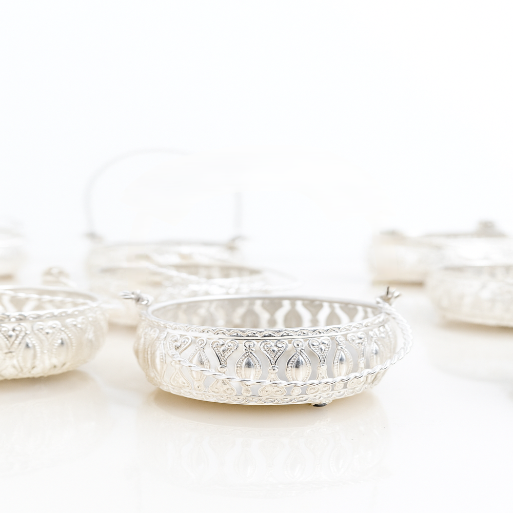 Fancy Silver Basket