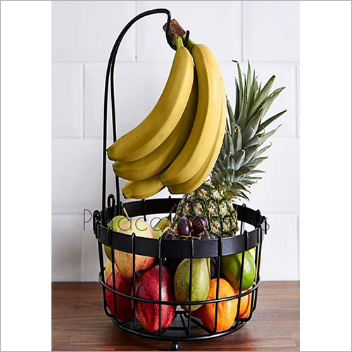 Iron Powder Coated Fruit Basket