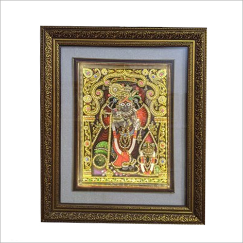 Banke Bihari Ji 3D Hand Made Paintings