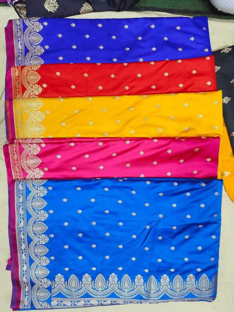 Ladies Banarasi Mashru Silk Saree
