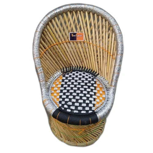 8 X 12 Inches Light Weight Trendy Antique Handmade Bamboo Chair 