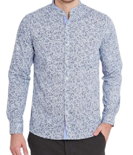 Full Sleeves Button Closure Skin Friendly Cotton Printed Shirt For Men