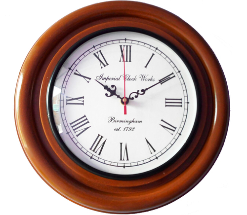 Wooden Wall Clock