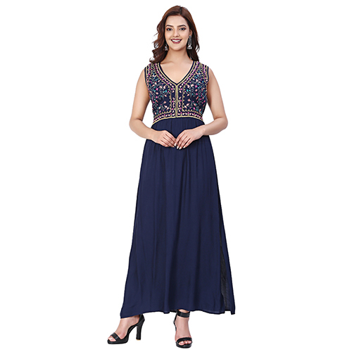 Floral Embroidered Dress