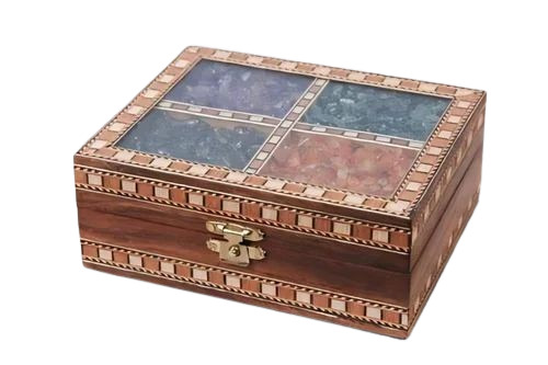 Wooden Dry Fruit Gift Box