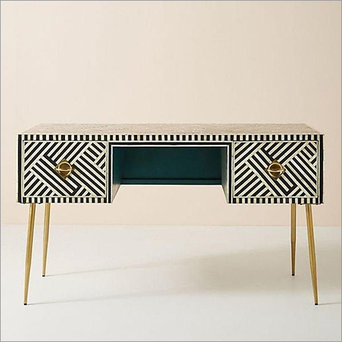 Modern Bone Inlay Table