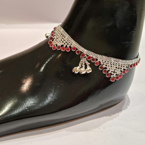 Double Corub Stone Tajmahal Goli Gucchi Payal