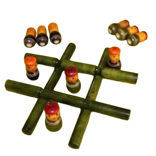 Wood Tic Tac Toe Toy
