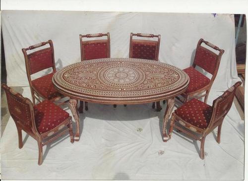 Oval Shape Dining Table