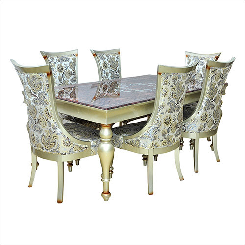 Dining Oriental Glass Table (6+1)