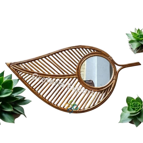 Bamboo Wall Mirror