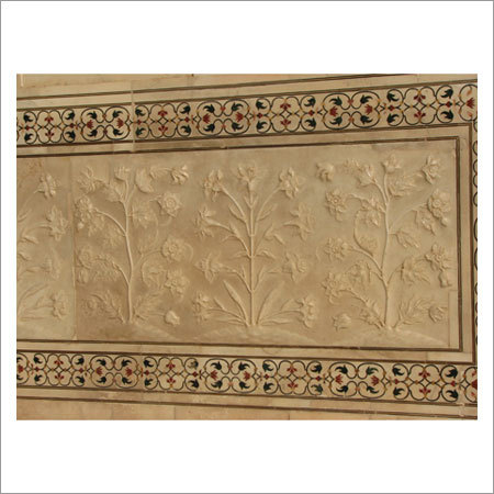 Rectangular Carved Panel