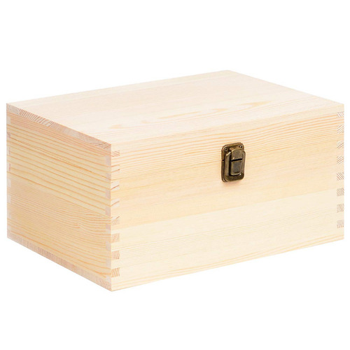Long Lasting Rectangular Durable Heavy Duty Wooden Box