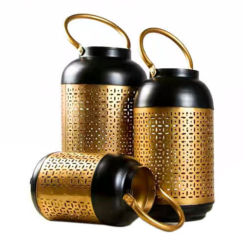 Designer And Copper Lantern