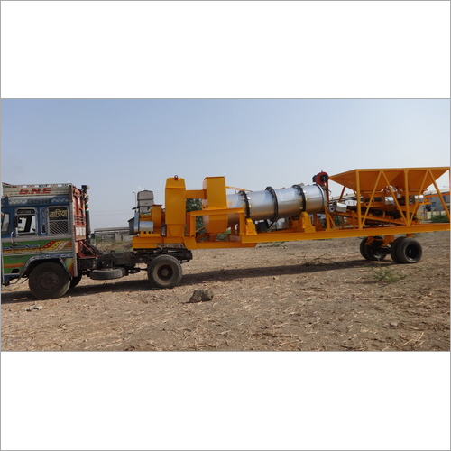 Mobile Asphalt Drum Mix Plant